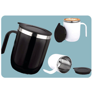 Mug à café en acier personnalisé sur mesure, cadeau pour la maison ou le bureau - Cadeau de remise de diplôme et de Noël - Product Image 1