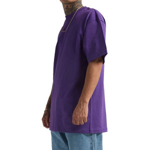 เสื้อยืด Shaka Wear แบบหนา 240gsm ทรงบ็อกซี่ ไหล่ตก แบบเรียบง่าย สตรีทแวร์ ผู้ชาย เสื้อยืดคุณภาพสูง - Product Image 3