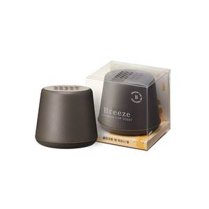 BREEZE <b>Car</b> Fragrance Holder <b>Diffuser</b> Interior Air Freshener with Replaceable Aroma Cartridge <b>for</b> Vehicle - Product Image 1