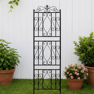 Paneles Decorativos de Metal para Jardín, Soporte para Plantas Trepadoras, Resistentes al Óxido, Estacas de Hierro para Jardín, Césped, Patio - Product Image 2