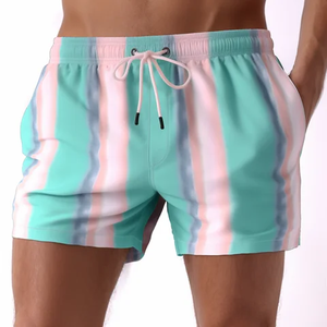Shorts de basket-ball pour hommes de haute qualité, personnalisables, été, sport, décontractés, respirants et à séchage rapide, en tissu polyester. - Product Image 2