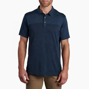 Camiseta Polo de Algodón 100% Orgánico para Hombre, Personalizada, de Verano, Alta Calidad, Transpirable, Informal, con Logotipo Bordado, Suave, Tipo Piqué - Product Image 1