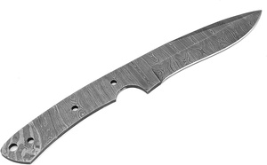 Kit de Lames Vierges DIY en Acier 1095 Forgé à la Main pour Couteau à Lame Fixe EDC, Finition Poli Miroir, Full Tang, OEM, pour Découpe de Peau et Chasse, avec Clip - Product Image 4