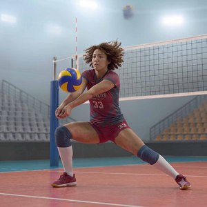 Maillots de volley respirants en gros pour femmes et hommes, maillots d'équipe de compétition, t-shirts d'entraînement personnalisés à manches courtes avec numéro - Product Image 6