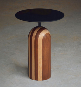 Mesa de Estilo Nórdico Moderno, Muebles de Lujo, Mesa Auxiliar Redonda con Tapa de Mármol Negro para Sala de Estar, Hotel, Oficina, Mesas Doradas - Product Image 1