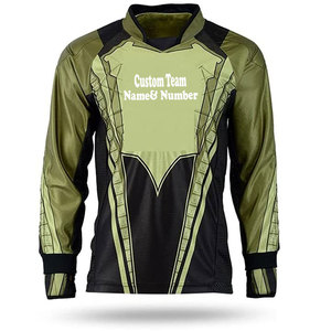 Camiseta de Paintball Profesional Personalizada, Transpirable, de Poliéster, Sublimación Completa, Manga Larga, Uniforme de Equipo, Impresión de Logotipo Personalizado - Product Image 3