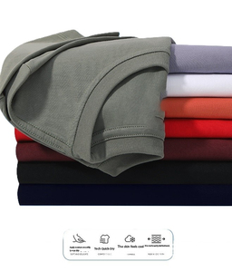 Camiseta de Manga Corta Lisa, Transpirable, de Tela Refrigerante de 210 g/m², con Logotipo Personalizado Bordado, Precio de Fábrica de Bangladesh y China, OEM - Product Image 5