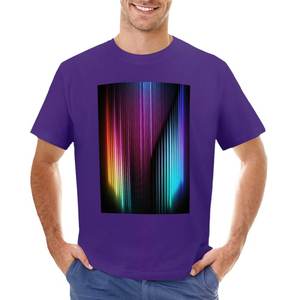 T-shirt décontracté sans manches en coton tissé pour homme, coupe ajustée, impression numérique phosphorescente, 320g, vêtements écologiques personnalisés - Product Image 5