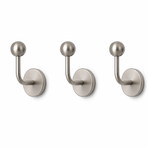 Wholesale Price Black Gold Metal <b>Wall</b> Hook Industrial Coat Hanger Designer Robe Holder For Luxury Hotel Bathroom Decor - Product Image 6