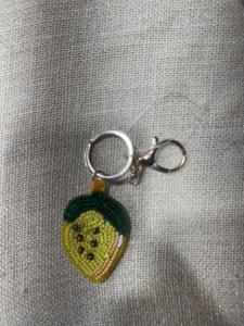 Colgante de Bolso de Alta Calidad Hecho a Mano, Estilo Bohemio Cristiano, con Perlas de Imitación y Cuentas de Vidrio Lampwork en Forma de Paz, con Cuentas de Semillas, para Niños - Product Image 2