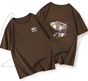 T-shirt décontracté en coton de première qualité, col rond, manches courtes, coupe classique, durable, toucher doux, coton lourd personnalisé, fabriqué au Vietnam - Product Image 3