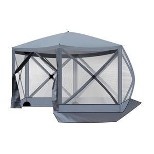 Tenda Parasole 3,6m x 3,6m # # # #   Tenda da Campeggio Pop-up per Esterni - Product Image 3