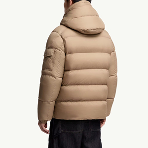 Chaqueta Acolchada Personalizada con Logotipo, de Secado Rápido, para Hombre, Impermeable, con Capucha y Cuello Alto, Rellena de Algodón, Informal, para Adultos/Niños - Product Image 2