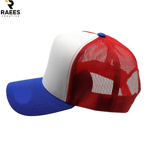 Gorras de malla de moda de calidad al por mayor, gorras de malla lavables de color, gorras de béisbol de malla en blanco para la venta. - Product Image 4