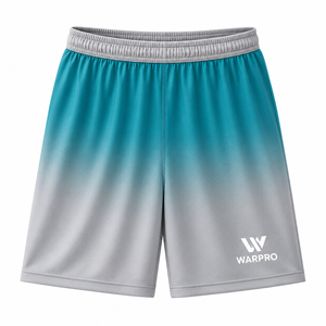 Conjunto Deportivo WARPRO Unisex de Camiseta sin Mangas y Pantalones Cortos con Degradado, Poliéster que Absorbe la Humedad, para Todas las Temporadas - Product Image 6