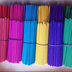 ธูปคุณภาพสูง สีสันสดใส เผาไหม้คงที่ เหมาะสำหรับใช้ในพิธีทางศาสนาและอโรมาเธอราพี - Product Image 1
