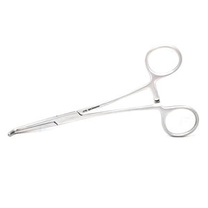 Pinzas Quirúrgicas Generales Premium, Instrumentos Médicos de Cirugía, Pinzas de Disección Pediátricas de Alta Calidad, Totalmente Curvadas, 13.5cm - Product Image 1