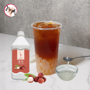 Wholesale ODM OEM Bulk Taiwan High Quality Concentrated Fresh Lychee Fruit Syrup Bottle for <b>Bubble</b> <b>Tea</b> <b>Ingredients</b> - Product Image 1