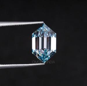 OM GEMS 1.75สีฟ้าแฟนซี CT HPHT CVD เพชรที่ปลูกในห้องปฏิบัติการที่มีจริยธรรมตัดเพชร Def VVS igi/ เพชรหลวมที่ผ่านการรับรองสำหรับเครื่องประดับ - Product Image 5