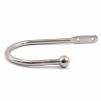 Attaches de rideaux modernes en métal, fixation facile, directement de l'usine, accessoire pour rideaux