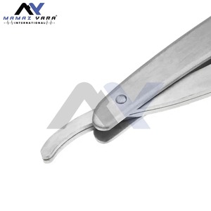 Rasoir professionnel manuel pliable à lame droite, couteau de rasage en acier inoxydable de haute qualité pour hommes, salon de coiffure, barbiers - Product Image 2