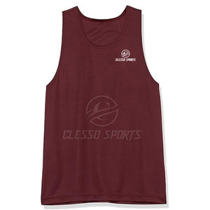T-shirts sans manches pour hommes de haute qualité, couleur unie, coupe ajustée, t-shirts sans manches pour hommes avec logo personnalisé - Product Image 3