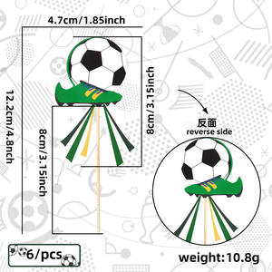 Décoration de gâteau sur le thème du football - Product Image 5