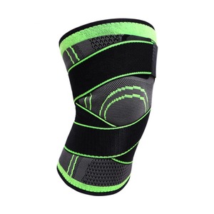 Genouillère de compression respirante avec protection toutes saisons et fermeture auto-agrippante - Product Image 2