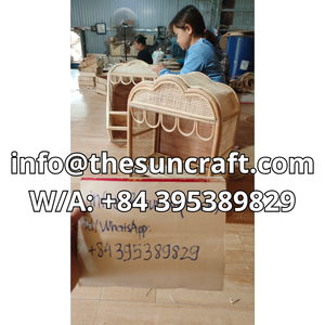 Théâtre de table en rotin tressé à la main, écologique, pour enfants, scène de marionnettes en osier naturel pour chambre d'enfant, vente en gros - Product Image 5