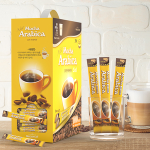 [MOCHA] Mélange de café Arabica pour café maison et usage professionnel, mélange de café instantané torréfié lisse et durable 100T - Product Image 3