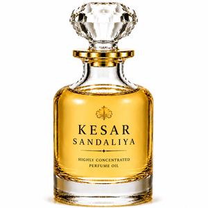 Aceite de Perfume Concentrado (Attar) Kesar Sandaliya de Alta Calidad, 50 Gramos, Sin Alcohol, Unisex, Fragancia Duradera - Product Image 1