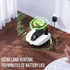 Robot <span class=keywords><strong>aspirateur</strong></span> de <span class=keywords><strong>piscine</strong></span> automatique sans fil, étanche IPX8, nettoyage en profondeur pour feuilles, saletés, sable et algues - Product Image 2