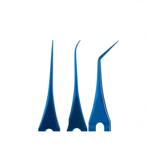 แหนบต่อขนตาสแตนเลสสตีลสั่งทำโลโก้ขายส่ง พร้อมรับผลิตแบรนด์ส่วนตัว อุปกรณ์เสริมความงาม - Product Image 6