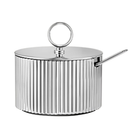Bocal de rangement pour épices, sucre et sel – Idéal pour hôtels et cuisines domestiques – Pots de conservation pour thé et café
