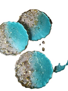 แผ่นรองแก้วเรซินสุดหรูปรับแต่งได้สำหรับชุดโต๊ะในครัว - Product Image 2