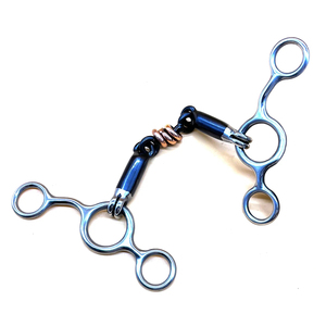 Bocado de Acero Inoxidable para Caballos, Bocado de Entrenamiento, Equipo Ecuestre, Suministros para Arneses - Product Image 4