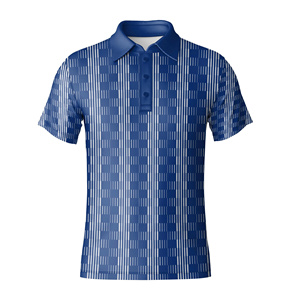 Polo de golf premium pour hommes, manches courtes, design unique, matière respirante, tee-shirt de sport, commande en gros - Product Image 5