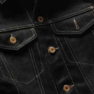 Chaqueta Vaquera Casual para Hombre con Cuello Camisero Personalizado de Solid Traders, Estilo Urbano, Temporada de Invierno, Secado Rápido y Ecológica - Product Image 6