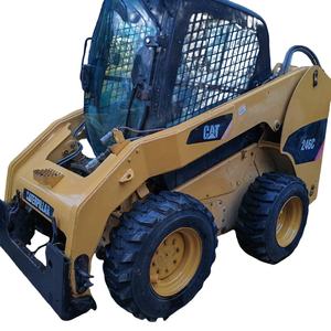 Used Caterpillar CAT 246C Mini Skid Steer Loader Japan Original Track Loader Good Condition on Sale - Product Image 4