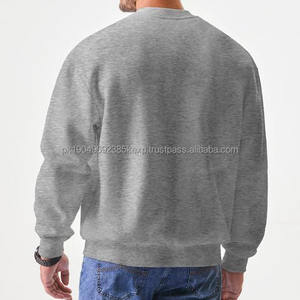 Plain Regular Fit Crew Neck Men Venta al por mayor Best Selling Street Casual Wear Sudaderas Sudadera larga HoodiesDDP Envío - Product Image 4