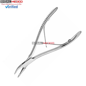 Rongeur à os chirurgical en acier inoxydable de qualité supérieure, forceps orthopédiques et ORL pour la coupe osseuse, réutilisable, usage intensif, médical - Product Image 5