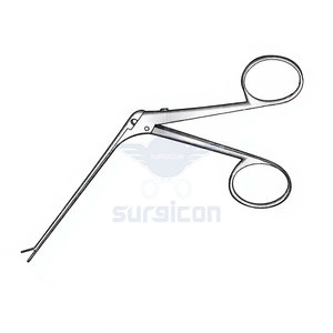 Pinzas Microquirúrgicas Rectas con Eje de 110 mm de Longitud, Instrumento Quirúrgico de Precisión ORL para Uso Médico Profesional en Oído - Product Image 3