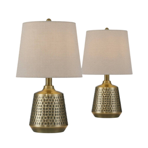 Elegante Lámpara de Mesa con Acabado Cromado Martillado, Iluminación Moderna para Mesita de Noche, Base de Metal, Pantalla Negra para Dormitorio, Sala de Estar, Hogar - Product Image 2