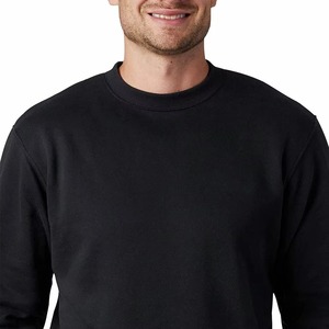 Wholesale 2026 New Arrival OEM Custom Print Crewneck Heavyweight 100% Cotton Oversize <b>Pullover</b> Cheap <b>Men's</b> Sweatshirts - Product Image 4