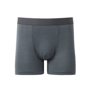 Calzoncillos Boxer de Cintura Alta para Hombre, Personalizados, Ecológicos, Antibacterianos, de Secado Rápido, 100% Algodón Tejido con Logotipo en Múltiples Posiciones - Product Image 1