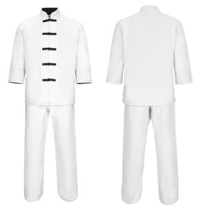 ชุดกังฟูสีตามสั่ง ระบายอากาศได้ดี ทนทาน น้ำหนักเบา พร้อมโลโก้ด้านหน้า ผ้าฝ้าย 100% สำหรับฝึกศิลปะการต่อสู้ - Product Image 3