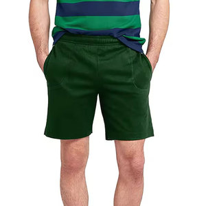 กางเกงขาสั้นผ้าฟลีซโพลีเอสเตอร์สำหรับผู้ชาย แบรนด์ส่วนตัว แบบเรียบง่าย สวมใส่สบาย แห้งเร็ว ระบายอากาศได้ดี - Product Image 1