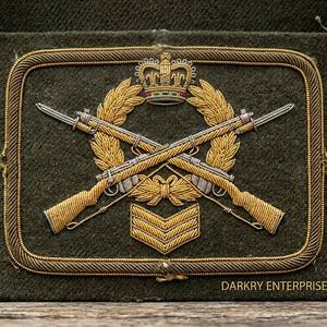 Parches Bordados a Mano con Hilo de Oro Personalizados, Escudos y Insignias para Blazers, Clubes, Servicios Corporativos, Artesanía Tradicional - Product Image 5