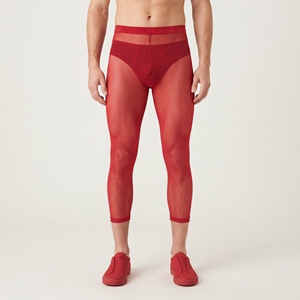 Pantalon transparent en maille fine de haute qualité, pantalon élégant transparent, 100% polyester, séchage rapide, pantalon transparent pour homme - Product Image 6