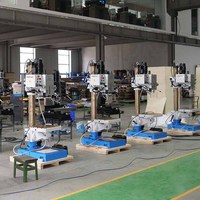 Colonne perceuse d'établi ZK-45A(L)x2 2 axes CNC perceuse type industriel perceuse presse machine avec table rotative